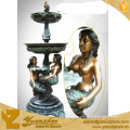Garden Bronze Mermaid Fountain GBF-G026V